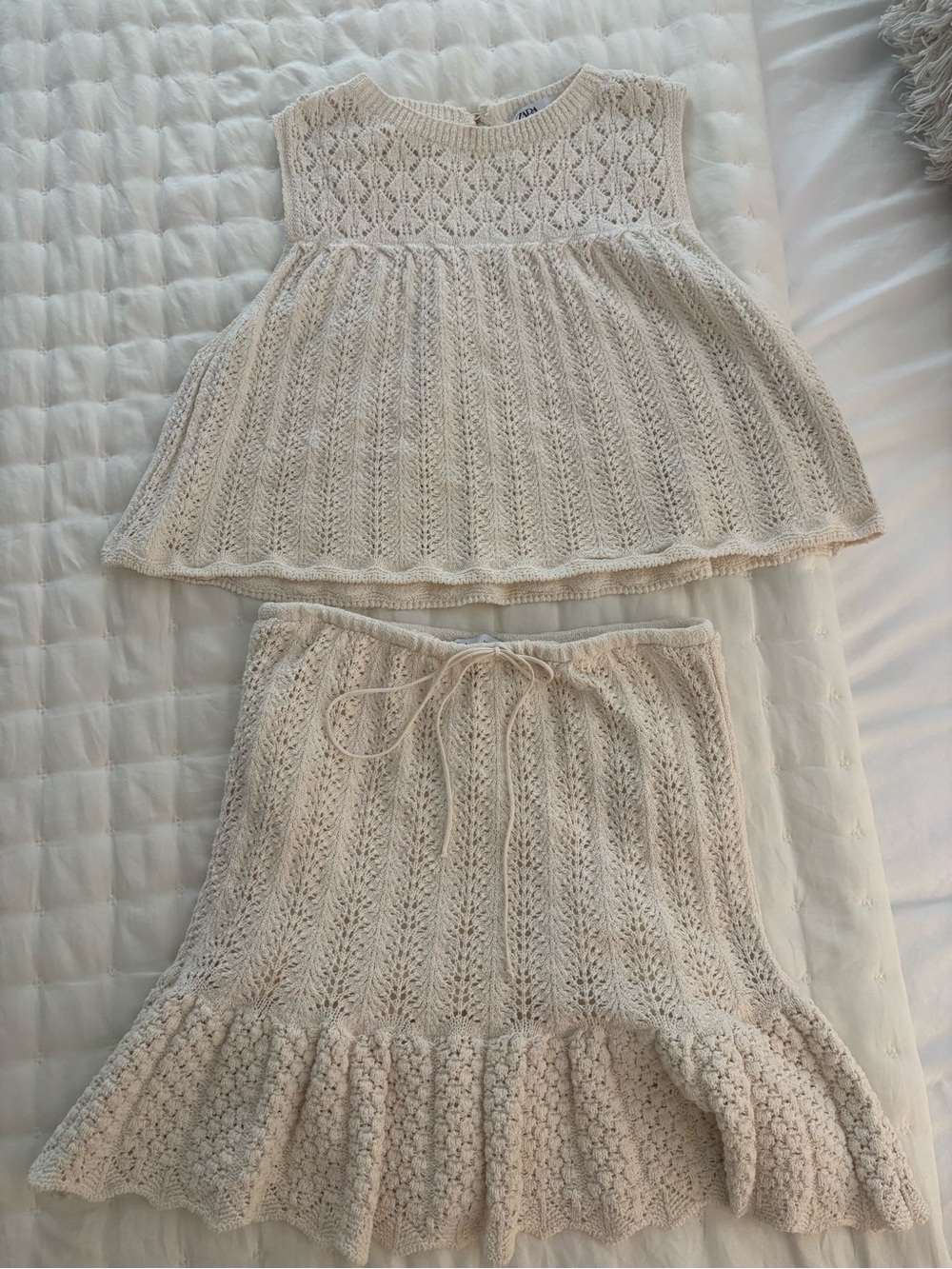 Zara Knit Skirt Set